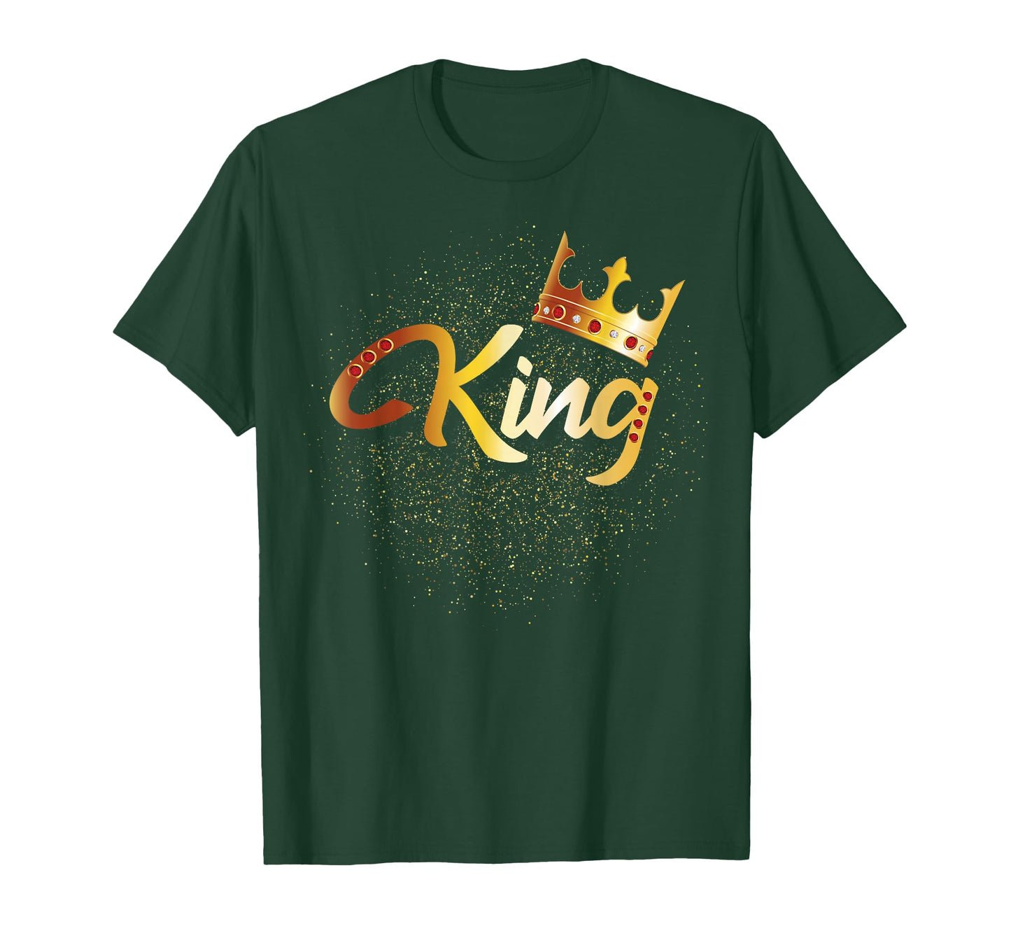 King Shirt Men Boys Matching Couples Him & Her T-Shirt