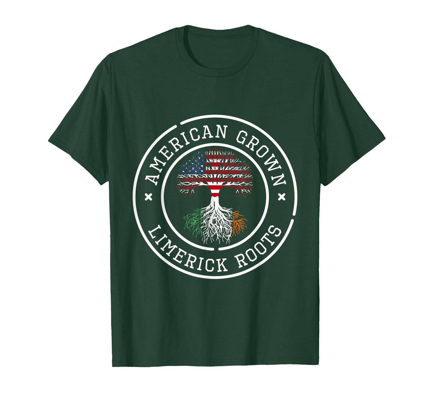American Grown Co. Limerick Irish Roots Ireland Heritage T-Shirt