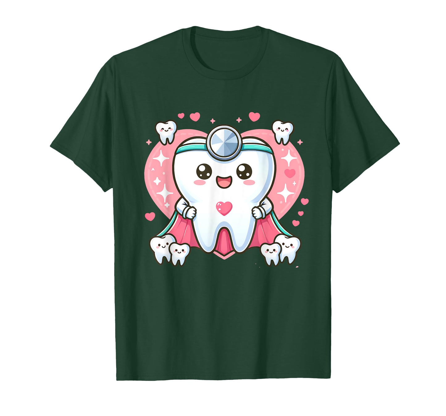 Cute Super Hero Dentist Superhero Tooth Doctor T-Shirt
