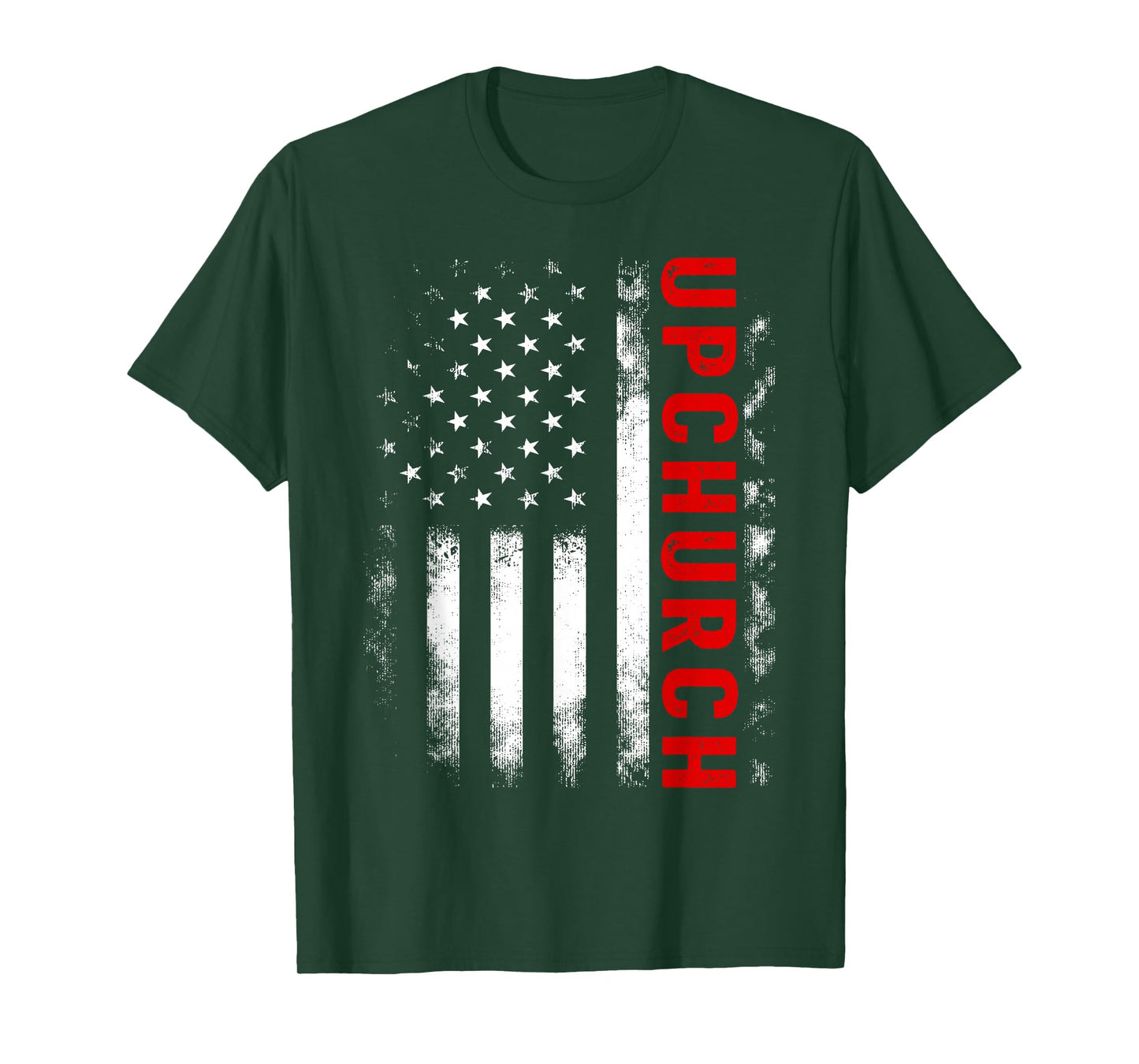 Upchurch Family American Flag T-Shirt