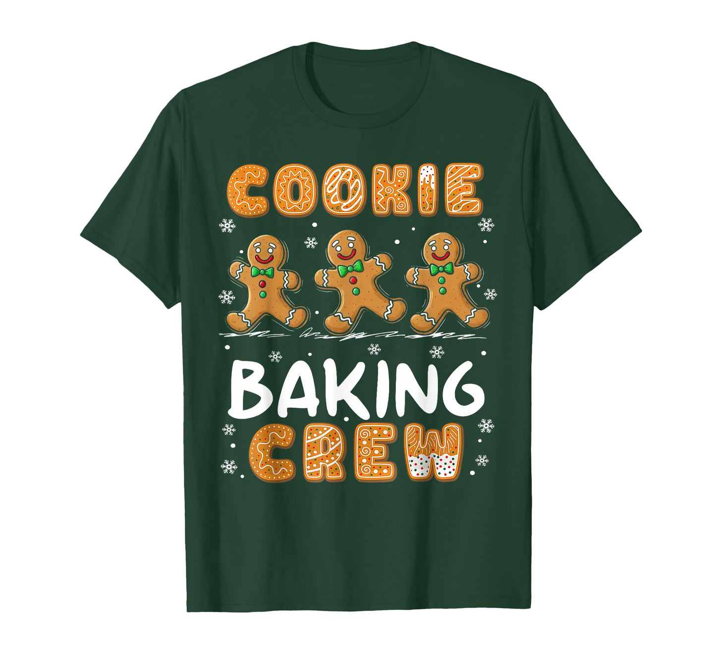 Christmas Cookie Baking Crew Cookie Crew Family Christmas T-Shirt
