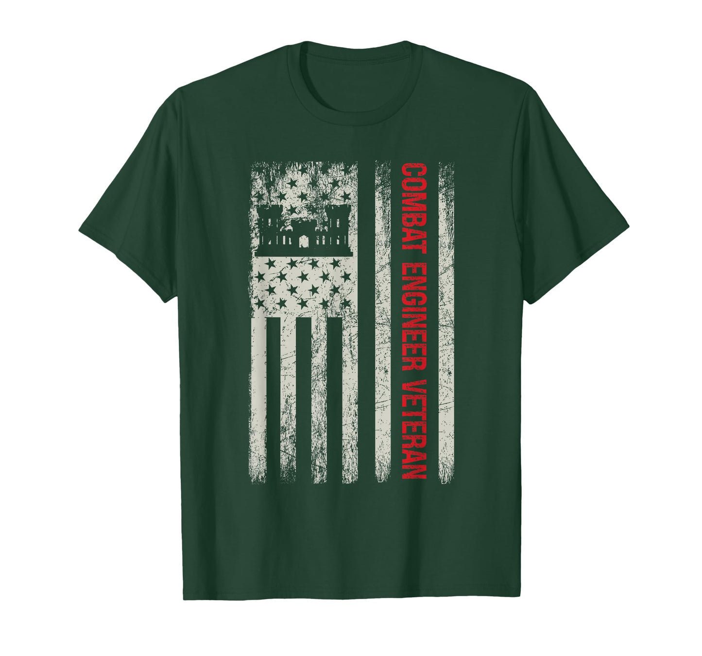 Combat Engineer Veteran Engineering Veteran's Day T-Shirt