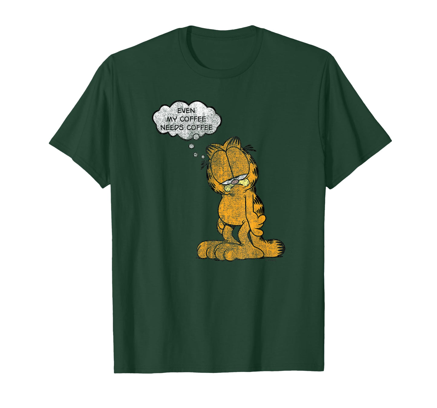 Garfield My Coffee Needs Coffee Cartoon Cat T-Shirt