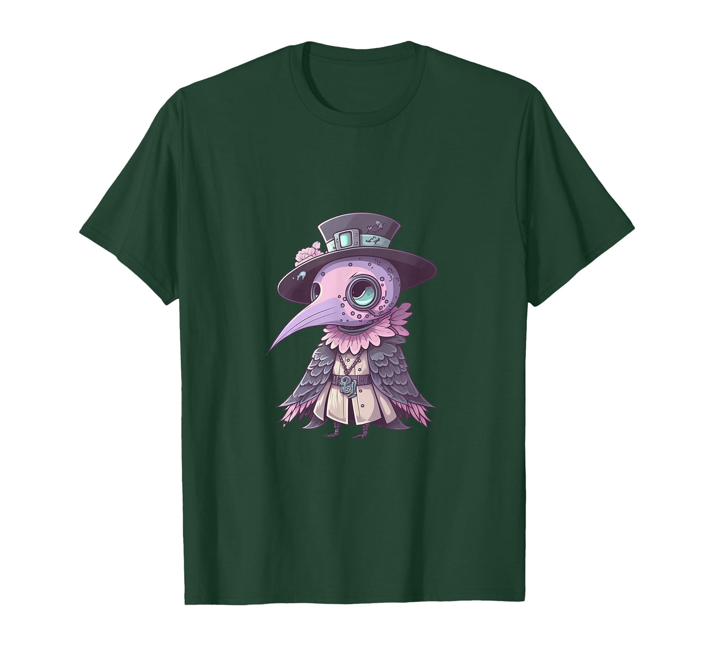 Creepy Kawaii Pastel Goth Plague Doctor T-Shirt