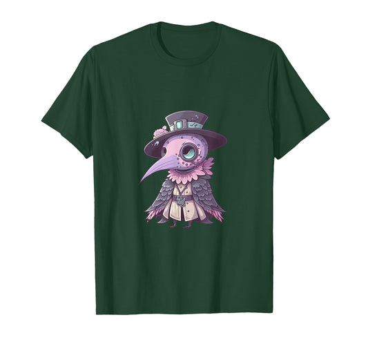 Creepy Kawaii Pastel Goth Plague Doctor T-Shirt