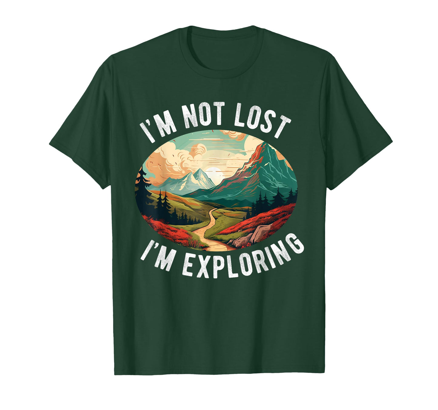 Hiking for Men Women Nature outdoorsy Funny Hiker Hike Lover T-Shirt