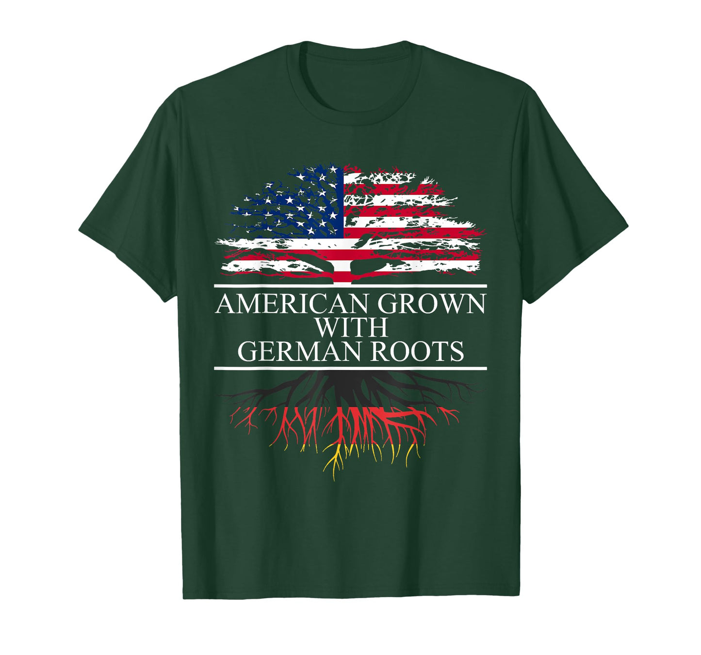 American Grown with German Roots T-Shirt T-Shirt