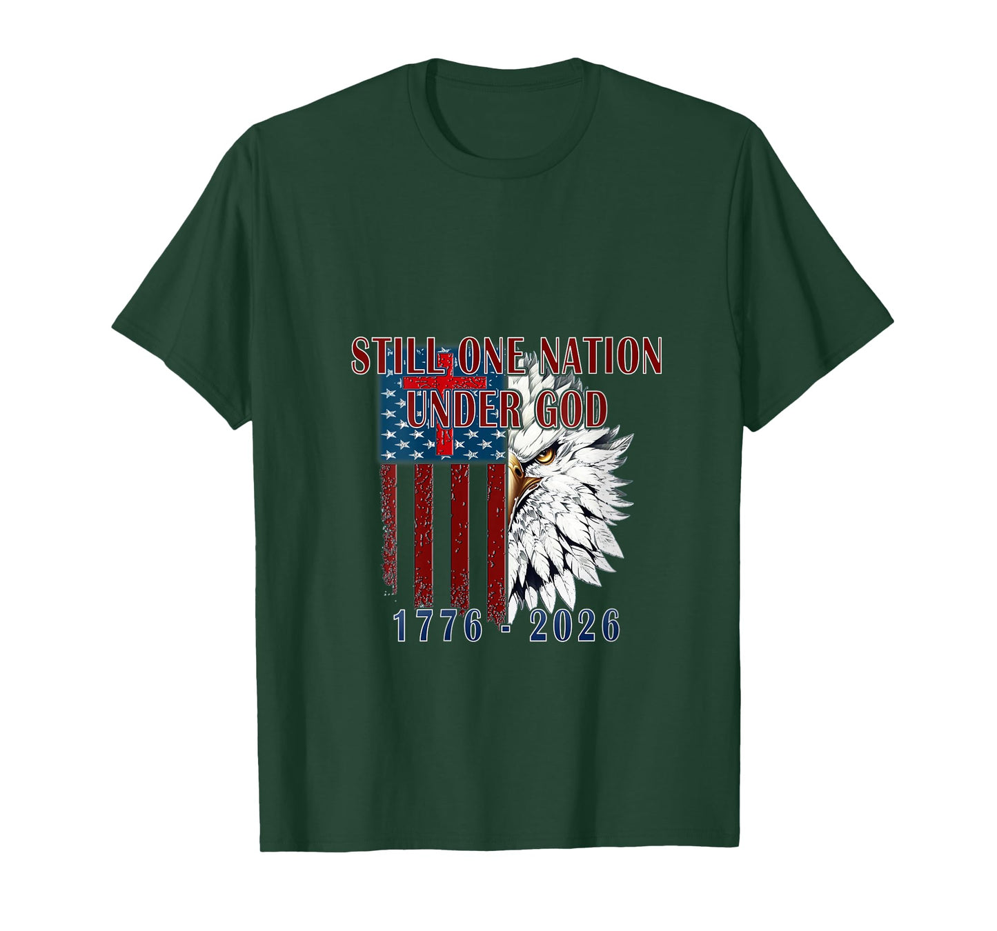 Womens Patriotic Eagle 1776-2026 250th July 4th, Anniversary V-Neck T-Shirt