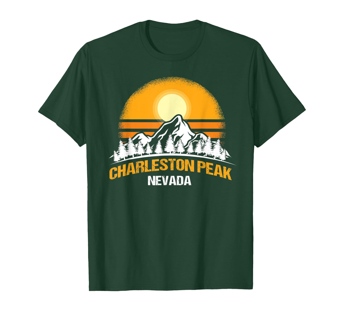 Charleston Peak Shirt, Hiking & Outdoor Nevada T-Shirt