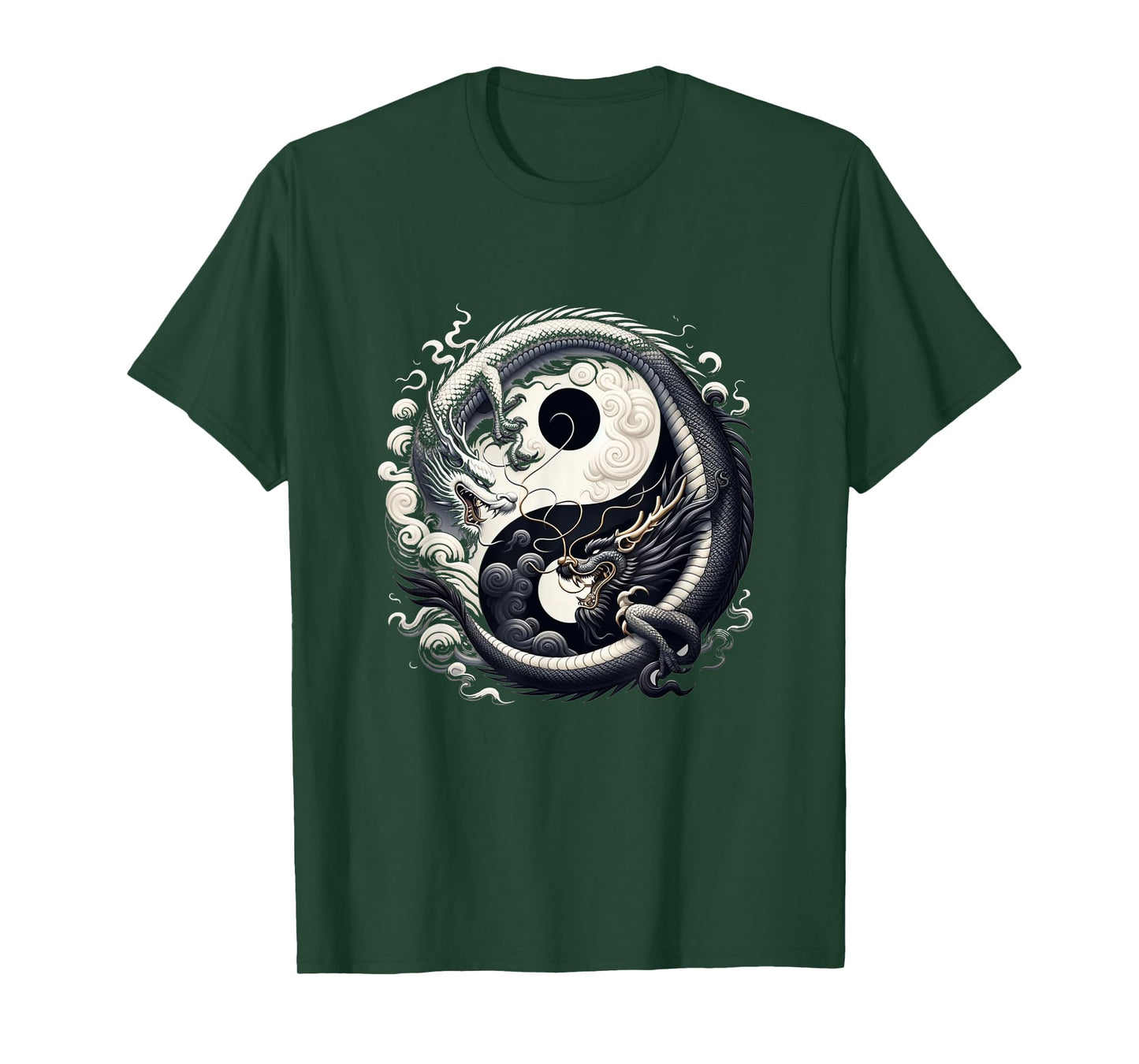 Year Of The Dragon 2024 Cool Dragon Graphic Art Mens Womens T-Shirt
