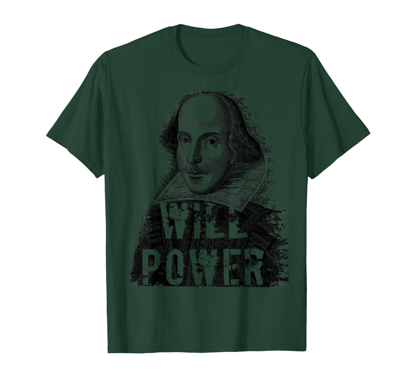 William Shakespeare Will Power T-Shirt Small