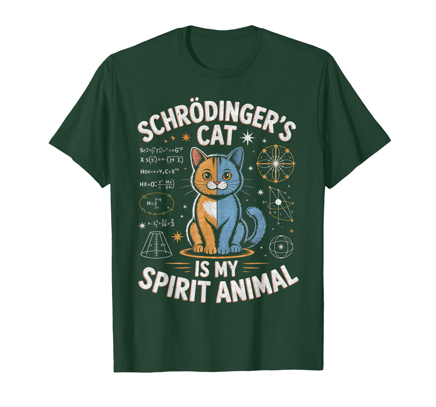 Schrodinger's Cat is My Spirit Animal T-Shirt