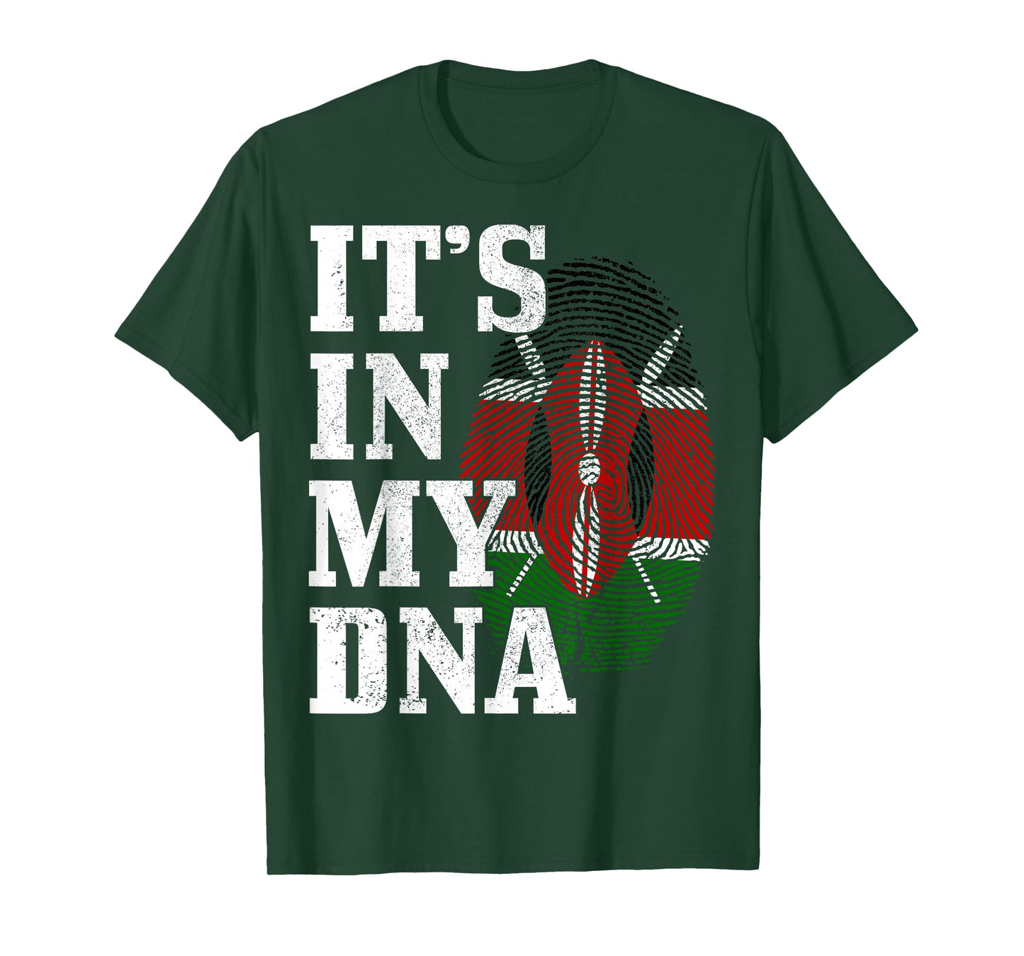 Kenya It's In My DNA Kenyan Flag Pride Roots African T-Shirt