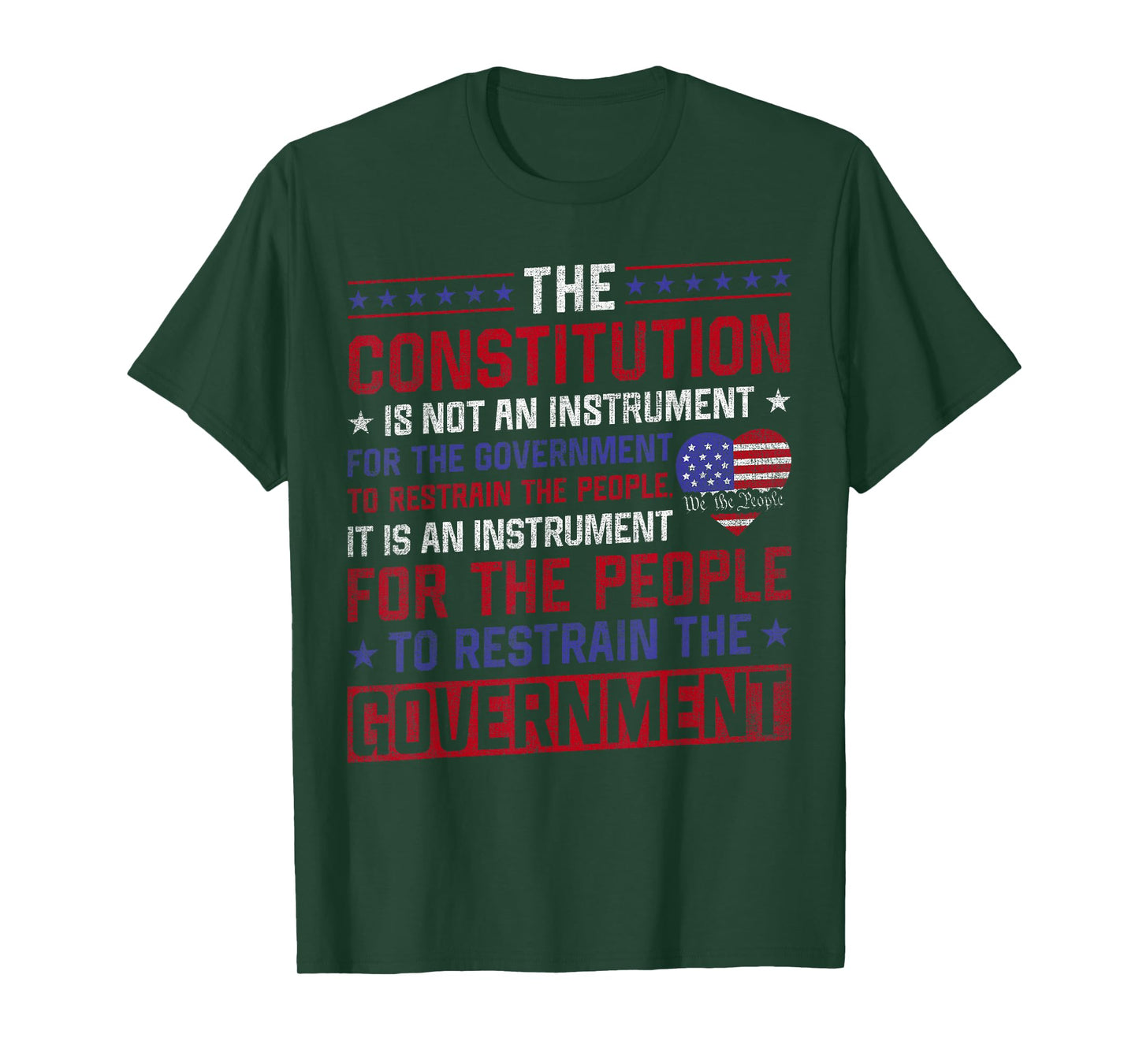 The Constitution is an Instrument - US Patriotic T-Shirt