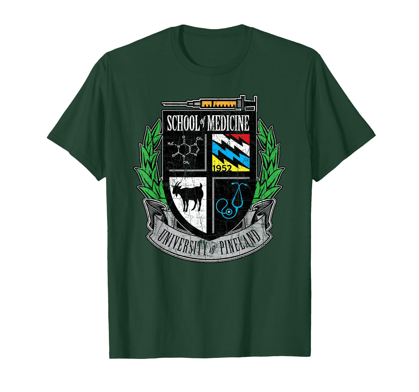 American Marauder: Pineland University School of Medicine T-Shirt