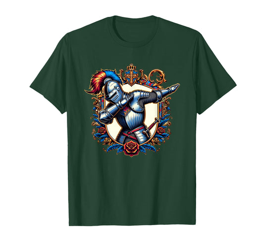 Ren Faire Dabbing Medieval Knight Funny Renaissance Faire T-Shirt
