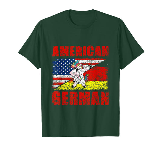 American German Usa Germany Us America German American T-Shirt