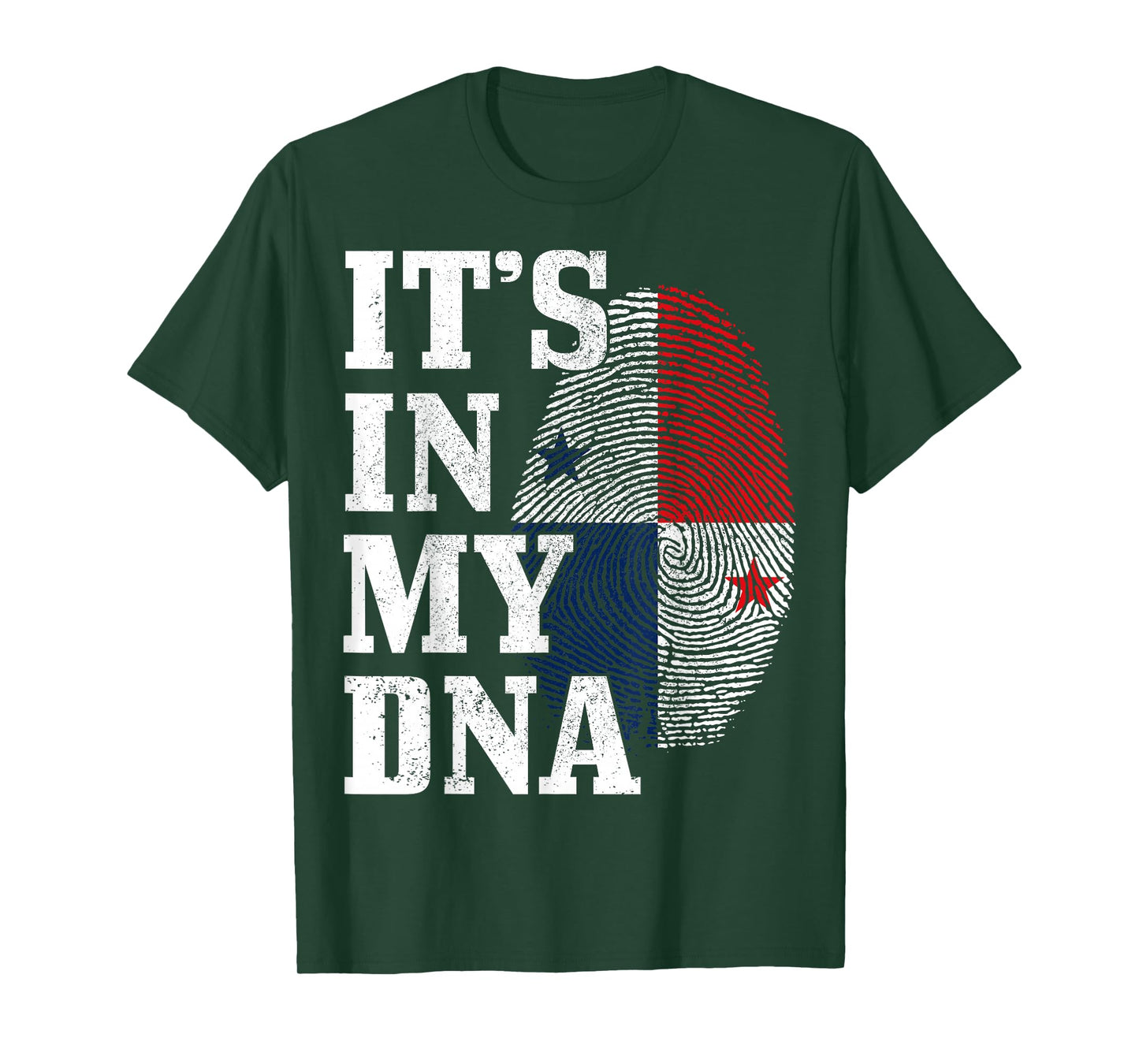 Panama It's in My DNA Panamanian Flag Pride Roots T-Shirt
