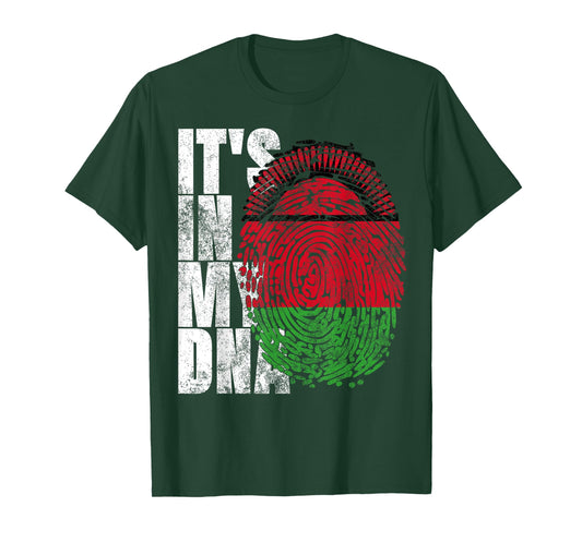 It's In My DNA Malawian Gift African Nyasaland Malawi Flag T-Shirt