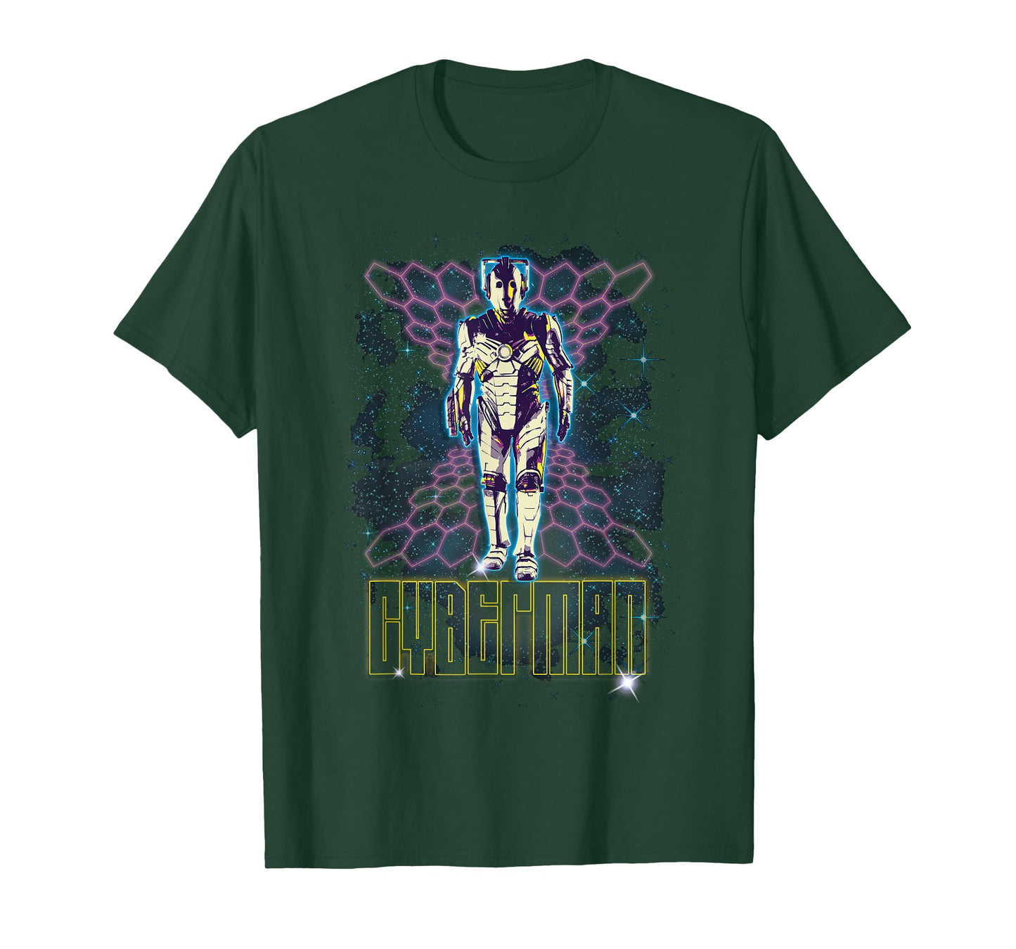80s Cyberman Retro Futuristic Cyber Sci-Fi Fan T-Shirt
