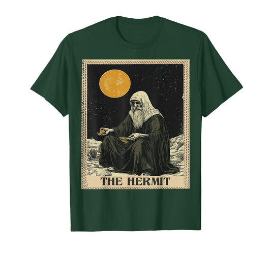 Tarot Card The Hermit Occult T-Shirt