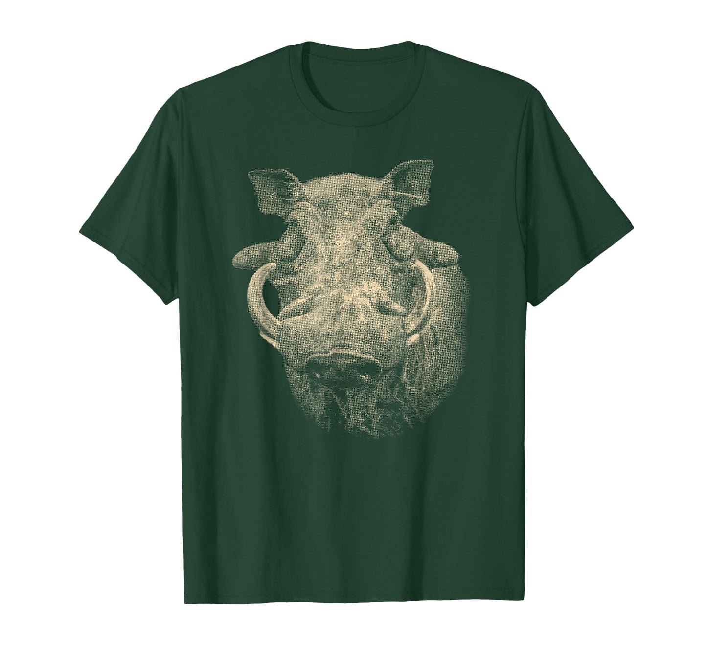 SM's Wild for Africa Apparel Warthog Picture, Warthog Boar Close-up T-Shirt