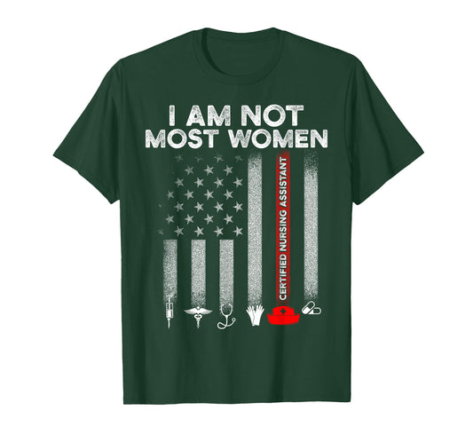 CNA Most Women Certified Nursing Assistant DA1 T-Shirt