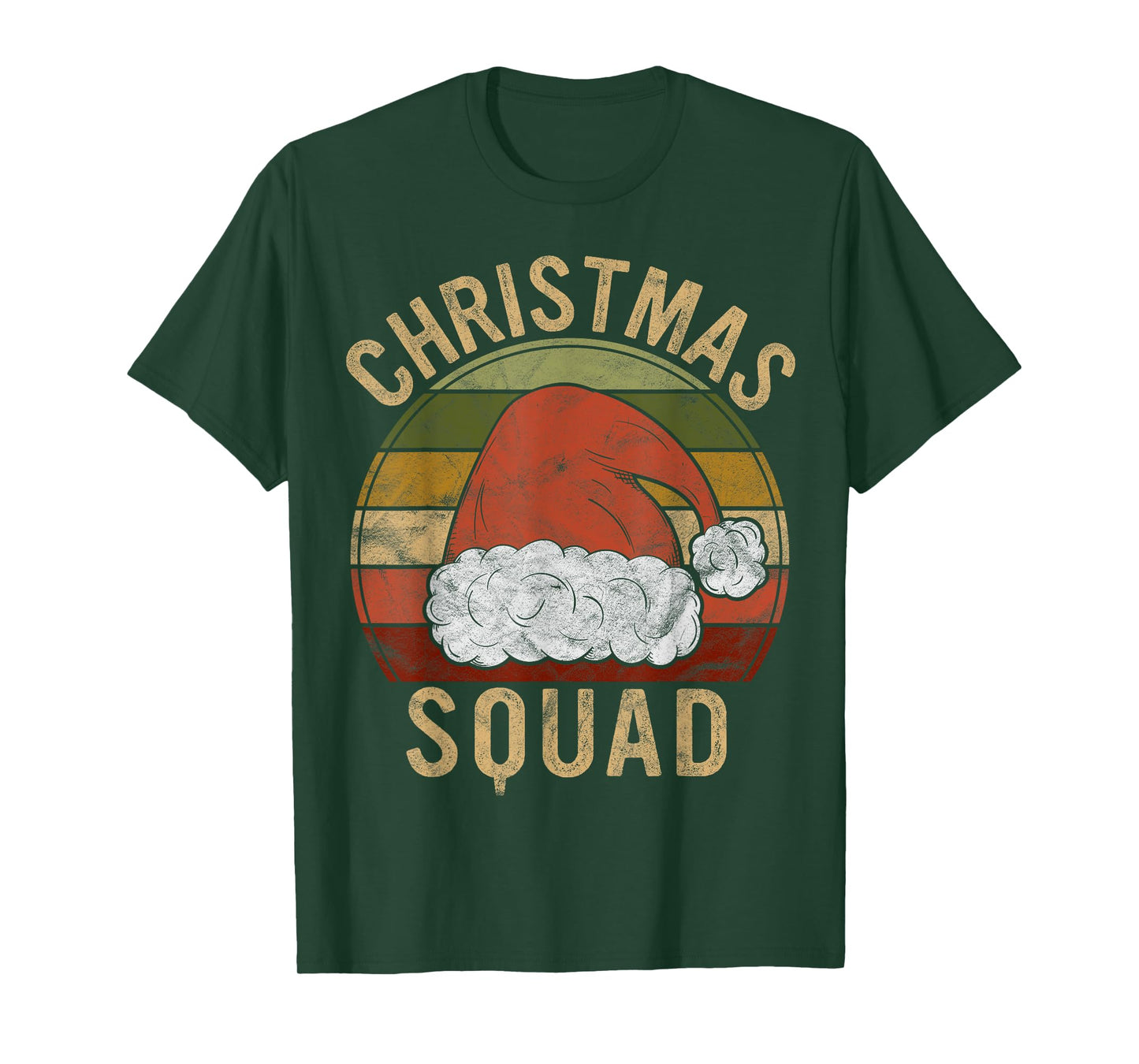 Christmas Squad Costume Gift Santa Matching Family Xmas T-Shirt
