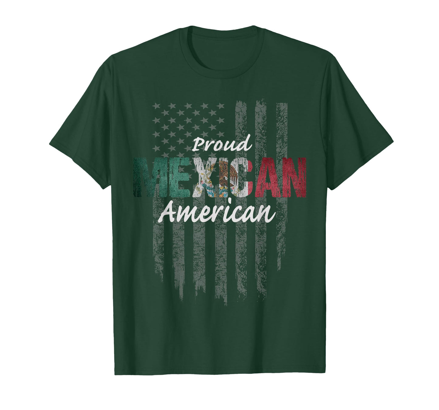 Mexican American Shirt - Proud Mexican American Tshirt T-Shirt