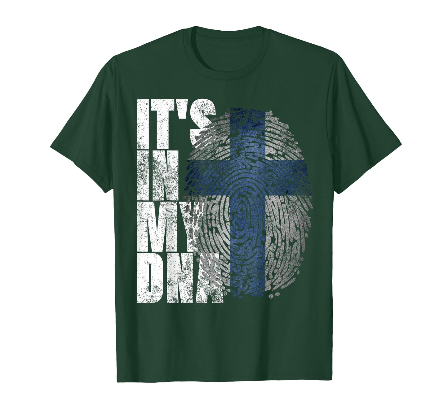 It's In My DNA Finnish Shirt Suomi Finland Flag Gifts Finn T-Shirt
