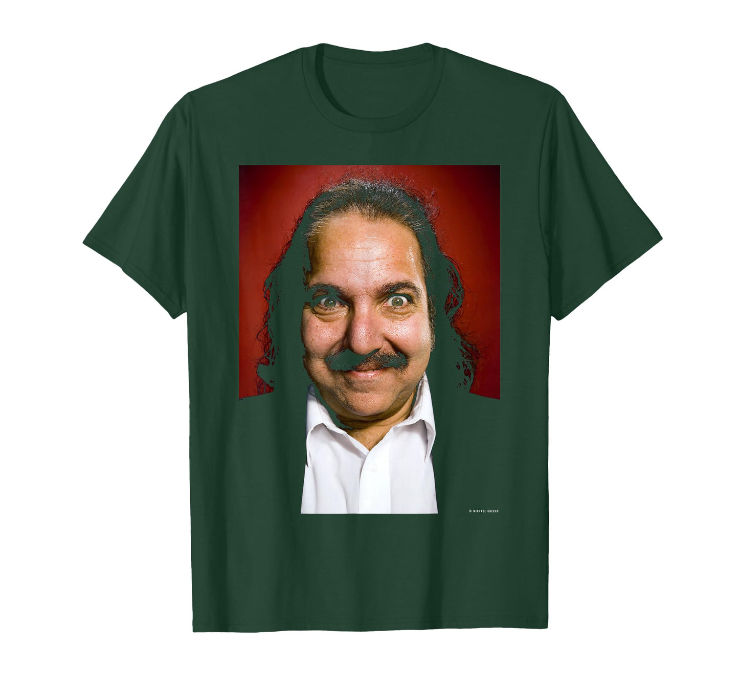 Adult Film Actor Ron Jeremy by Michael Grecco T-Shirt
