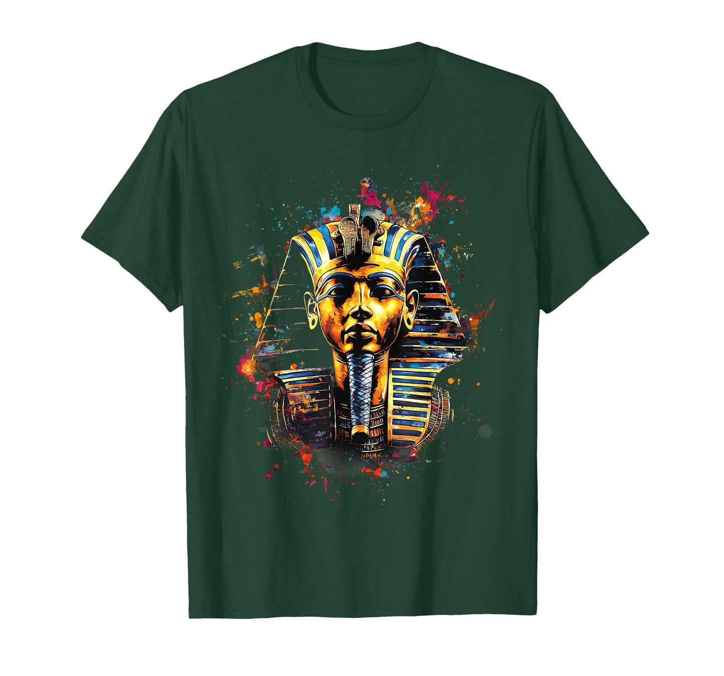 Ancient Egypt Egyptology Tutankhamun Egyptian God Artwork T-Shirt