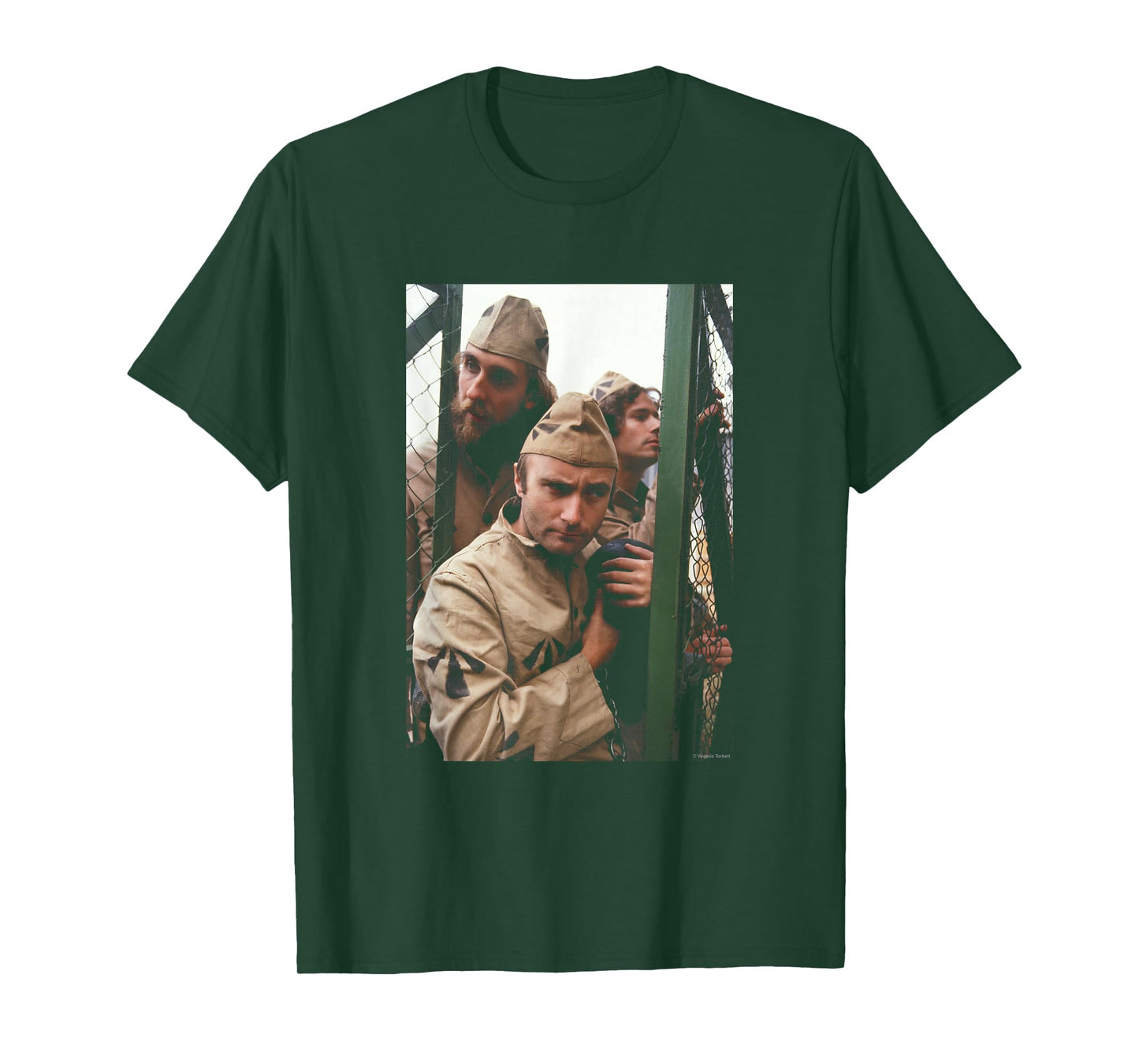 Phil Collins Of Genesis Shoot By Virgina Turbett T-Shirt