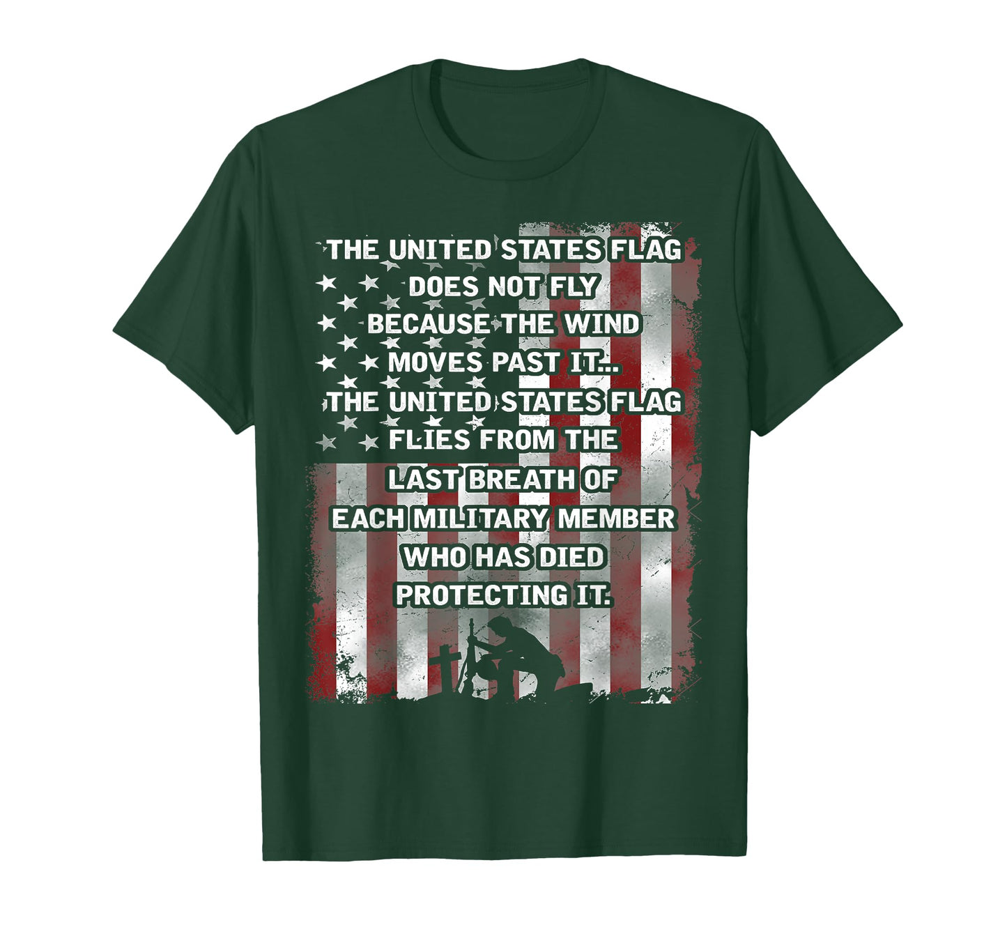 The United States Flag Does Not Fly Because The Wind T-Shirt