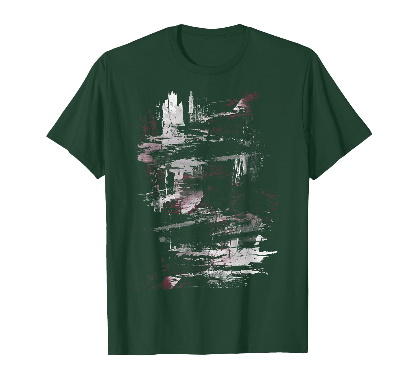 Black And White Urban Night T-Shirt