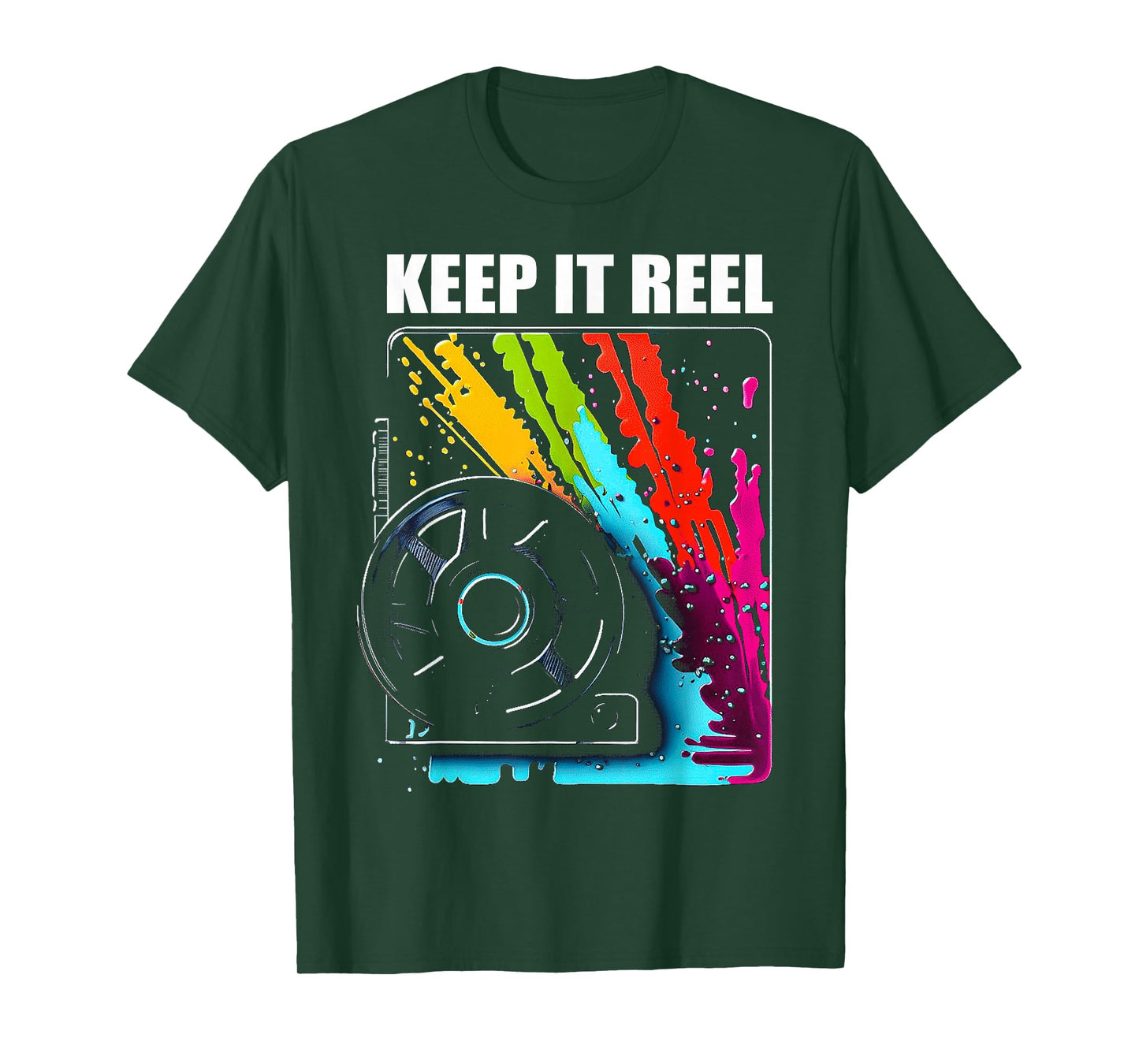 Keep It Reel for Film Fans, Film Students and Filmmakers T-Shirt