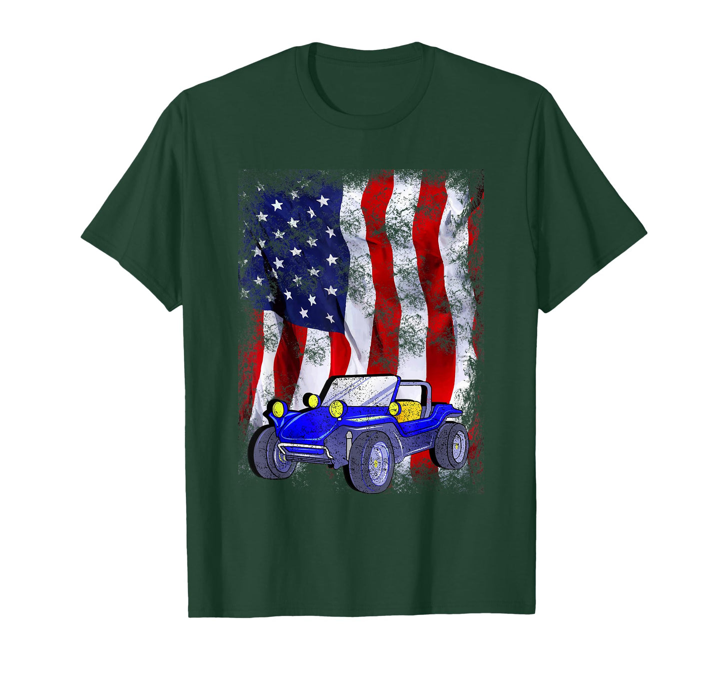 Dune Buggy USA Beach Beach Car Truck Men Women Kids Gift T-Shirt