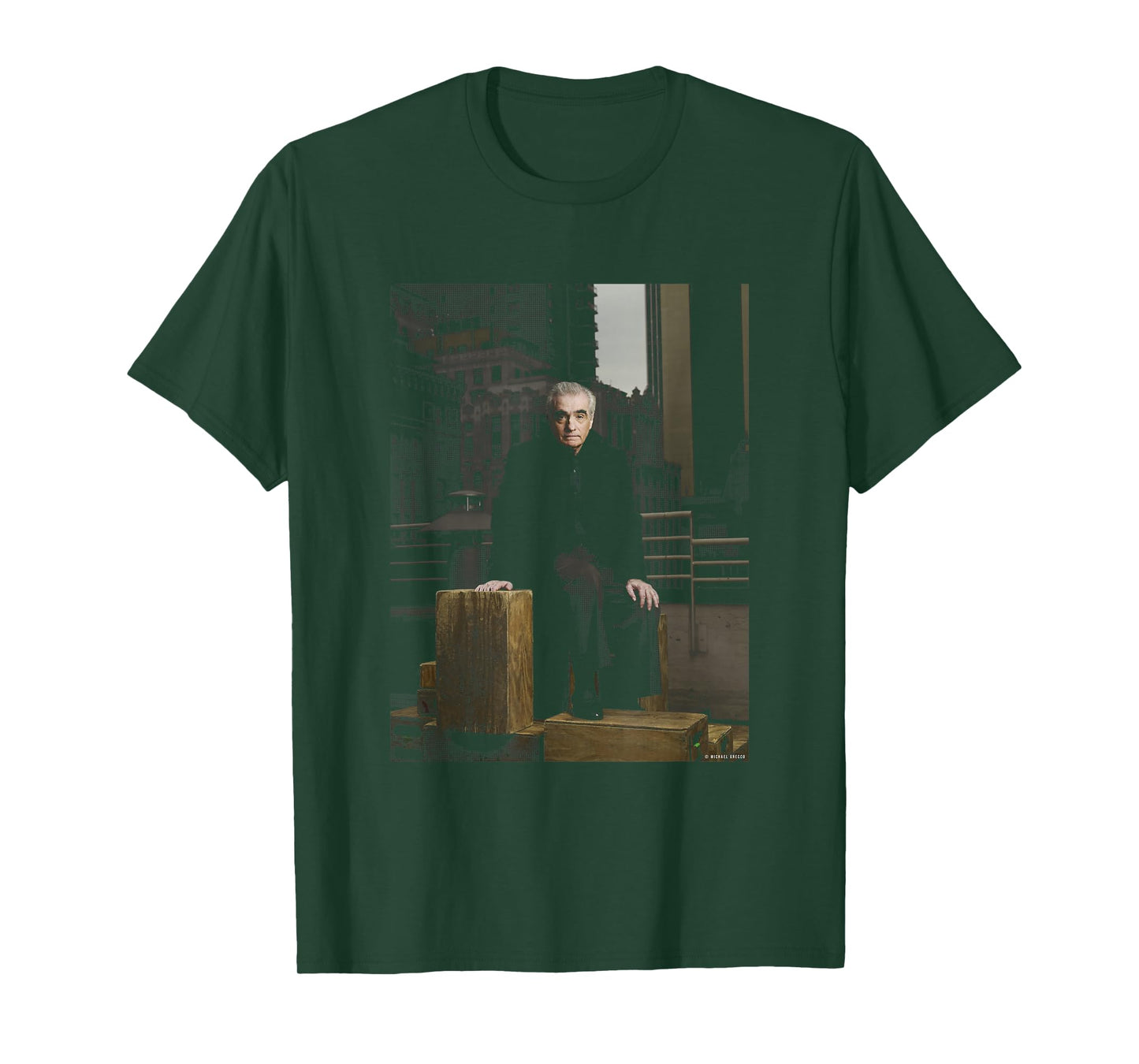 Taxi Driver Director Martin Scorsese by Michael Grecco T-Shirt