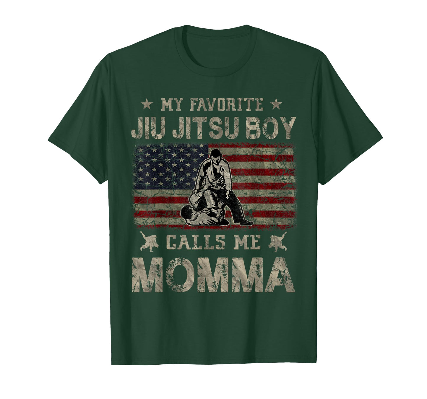 My Favorite Jiu Jitsu Boy Calls Me Momma Mother's Day T-Shirt