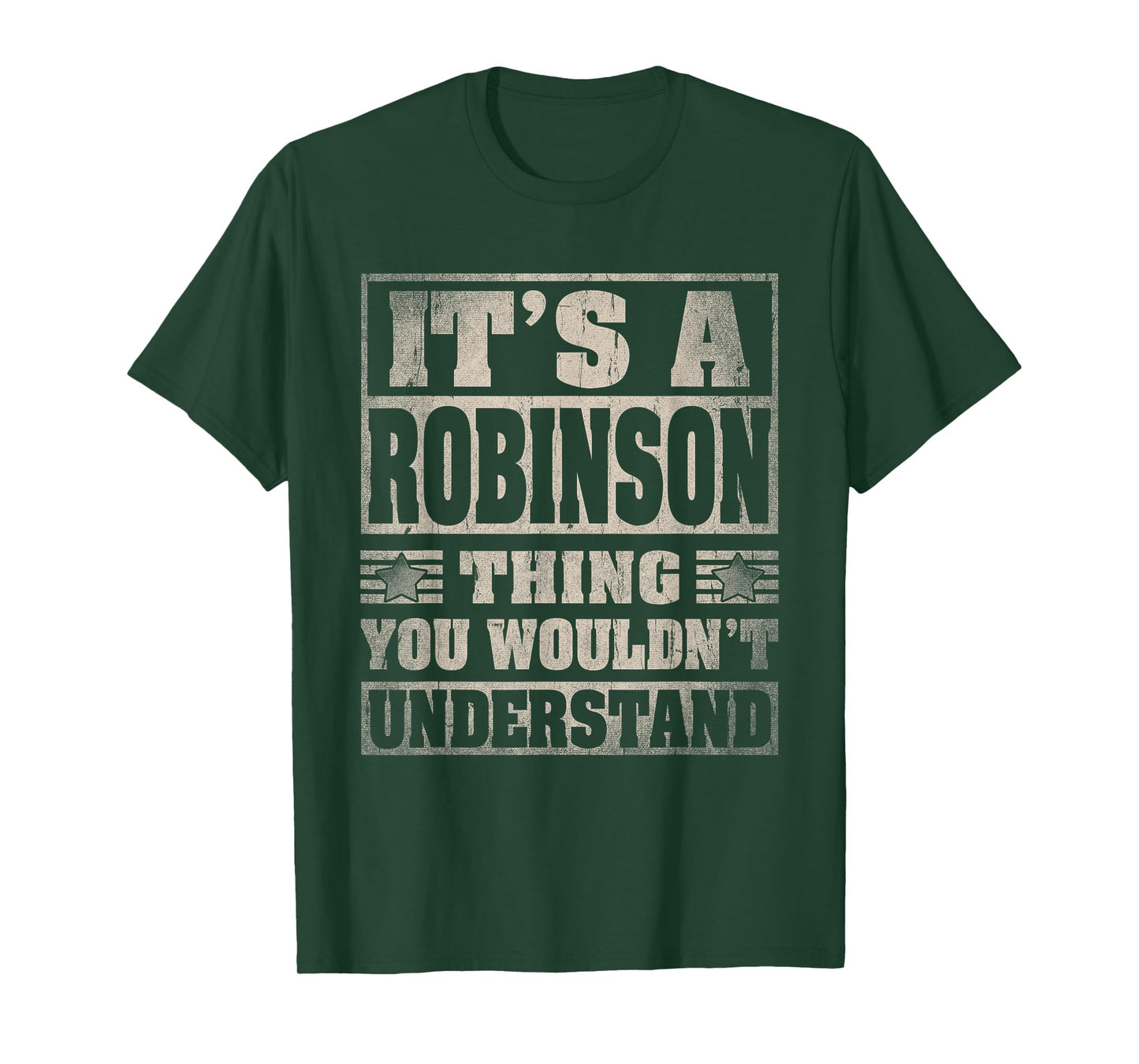 Robinson Last Name Shirt It's A Robinson Thing T-Shirt