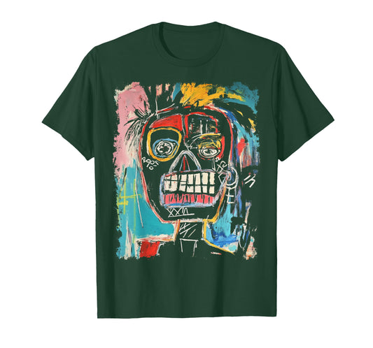 Animal Pop Art Design With A Human On It Men's Graffiti T-Shirt