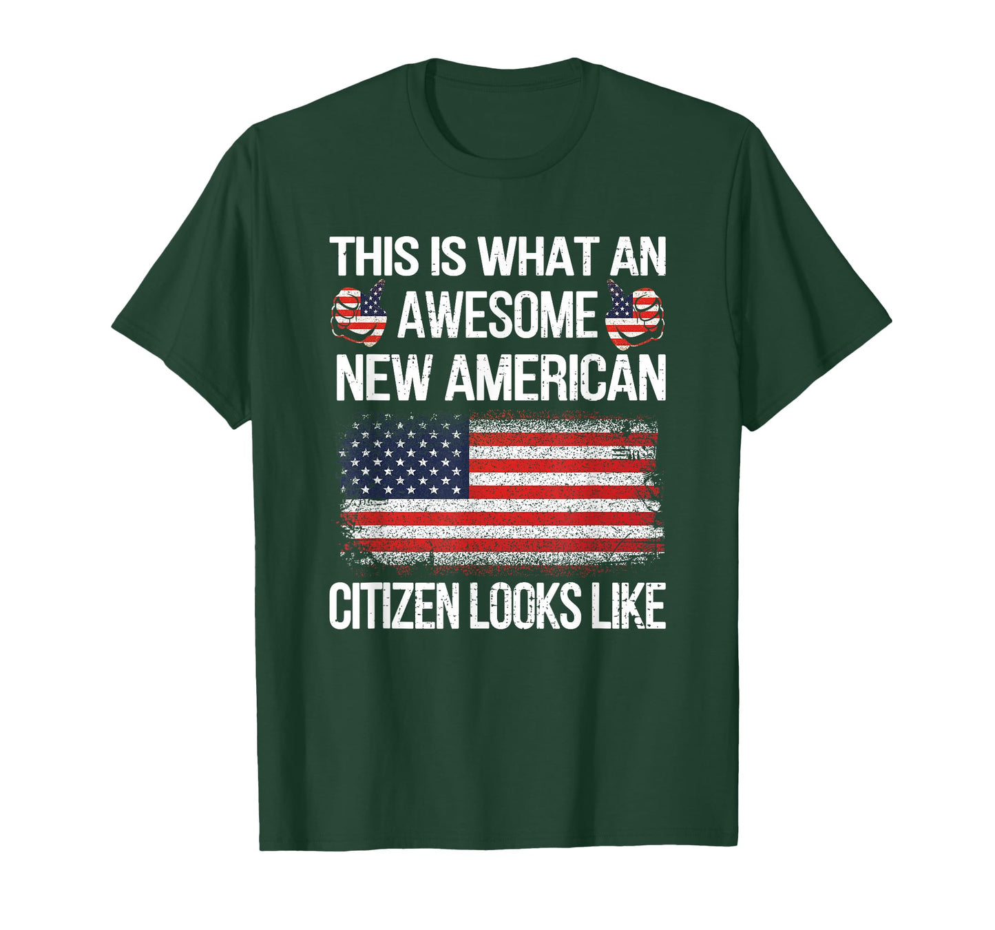 Awesome New American Flag US Citizenship USA US Citizen T-Shirt