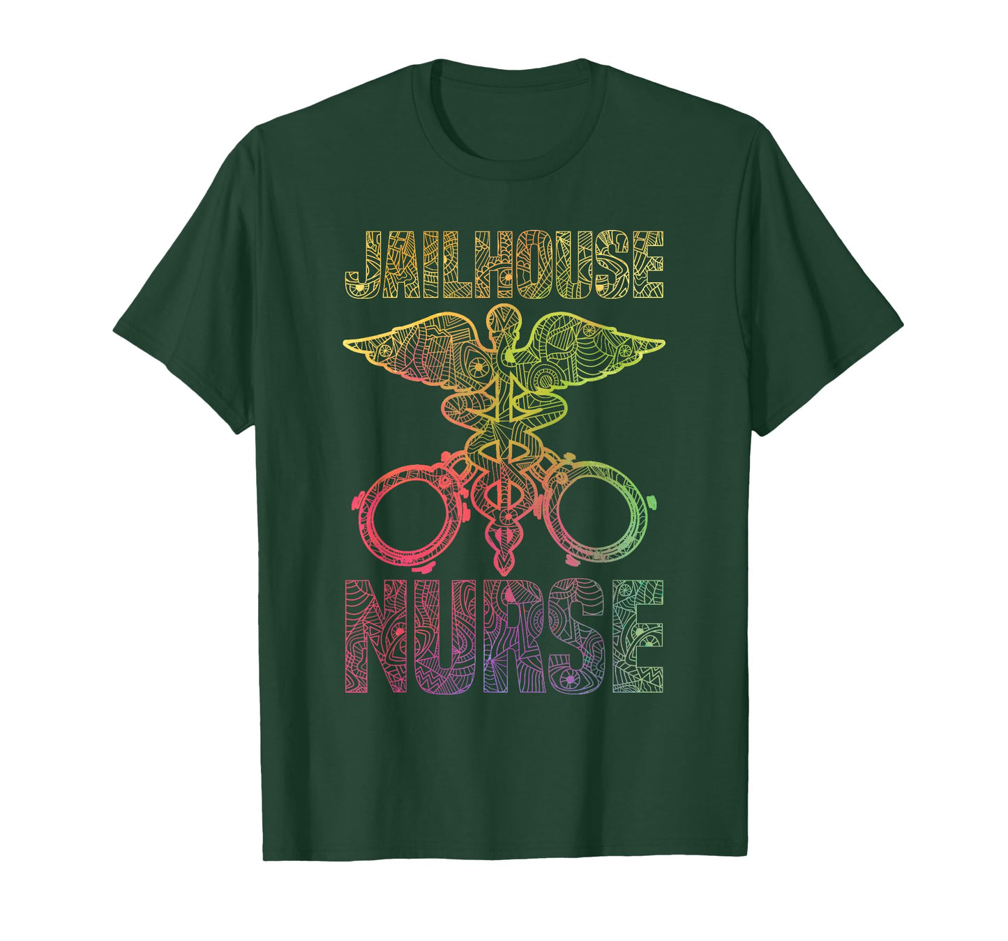 Correctional Nurse Jailhouse Nurse Graphic T-Shirt