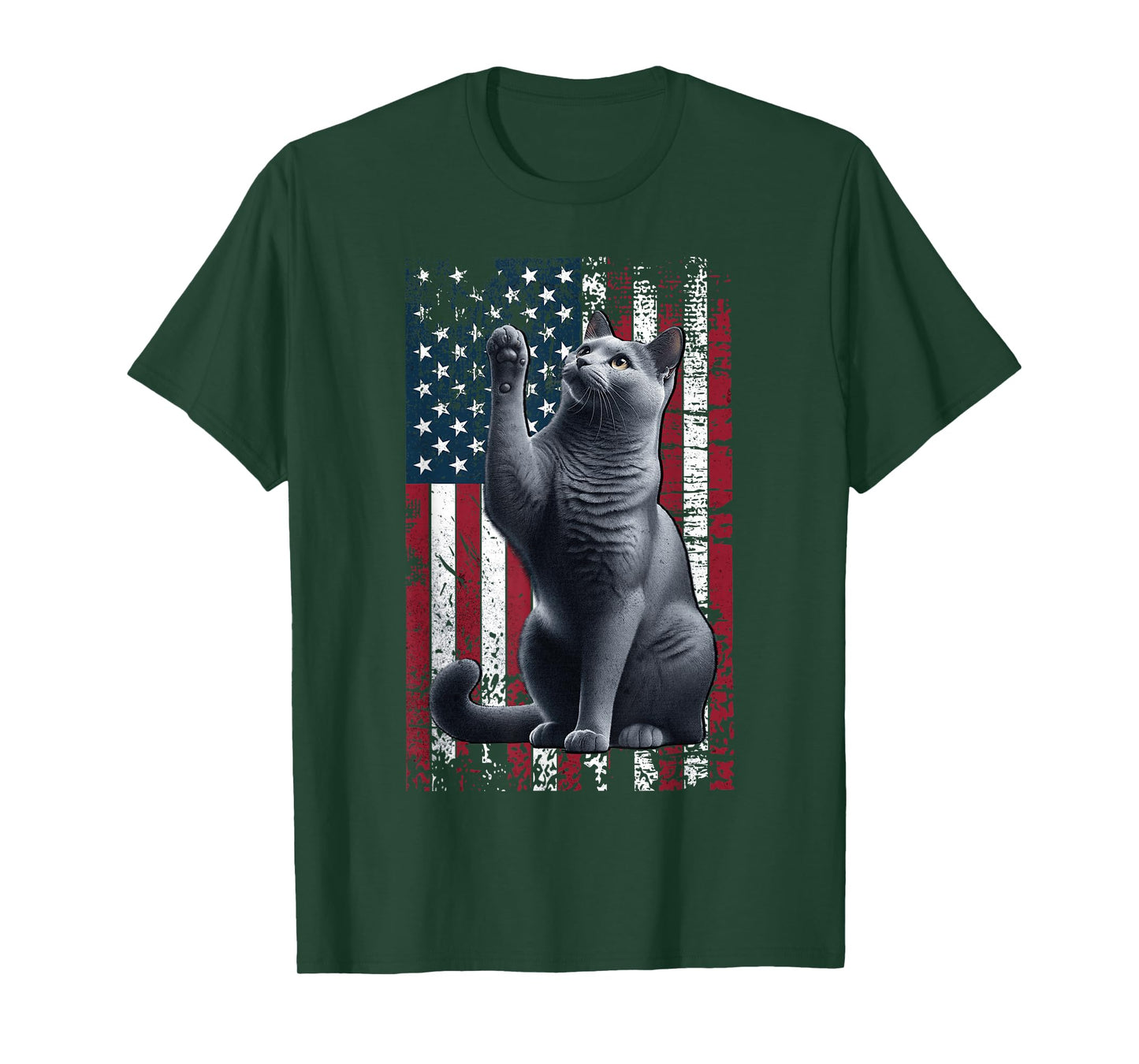 Russian Blue Cat American Russian Blue T-Shirt