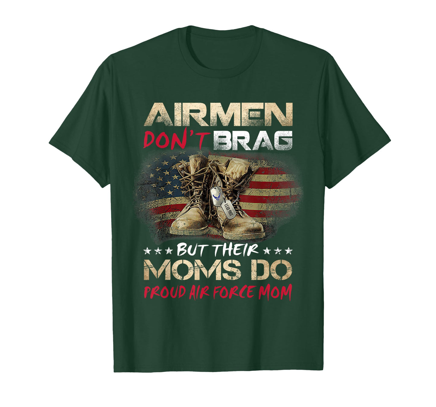 My Favorite Airman Calls Me Mom Proud Air Force Gift T-Shirt