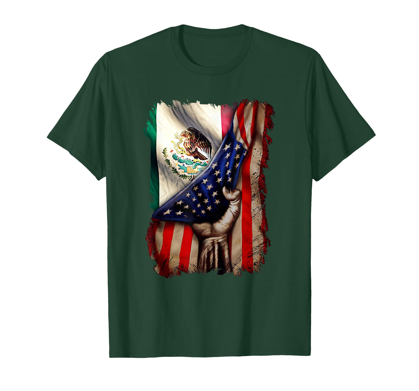 Mexican Roots American Mexican Flag Mexico is Calling T-Shirt