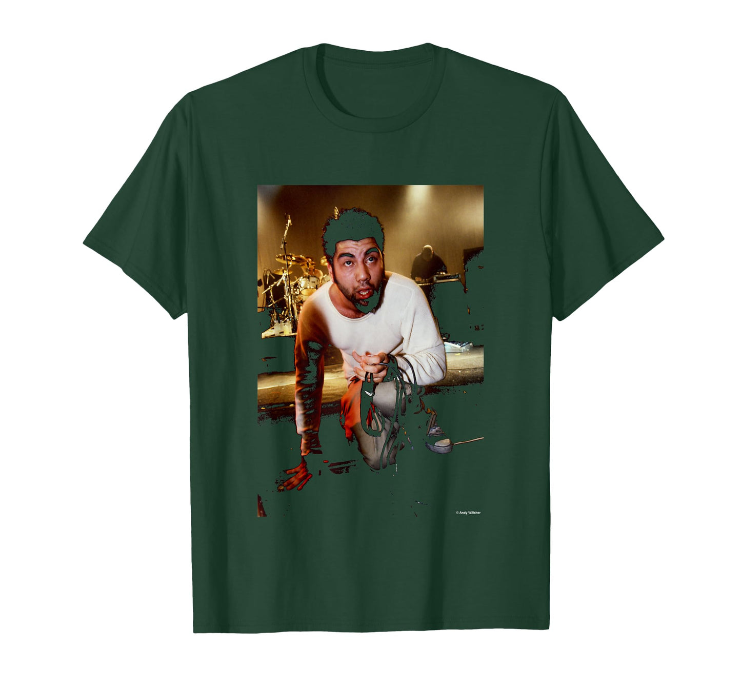 Chino Moreno Deftones Live by Andy Willsher T-Shirt