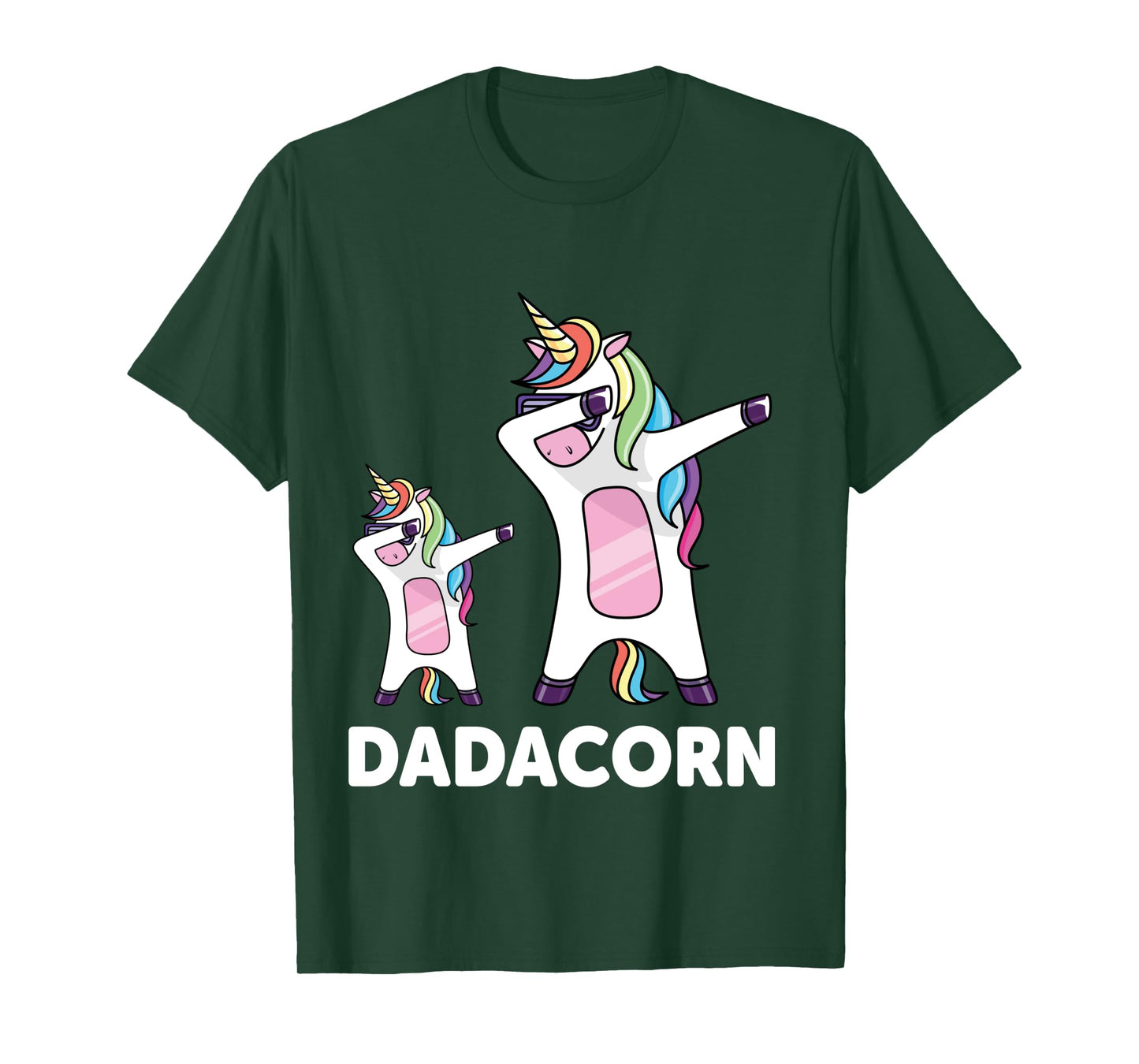Dadacorn Dabbing Unicorn Long Sleeve T-Shirt