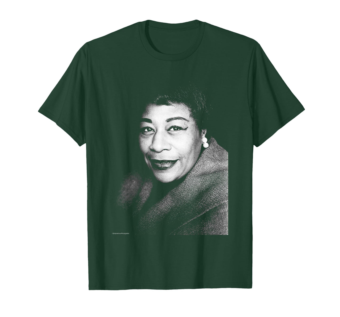 Queen of Jazz Ella Fitzgerald Duffy Archive Photography T-Shirt