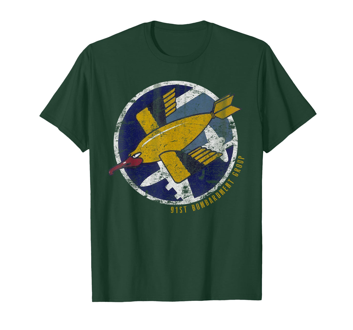 91st Bombardment Group WWII Vintage Patch Insignia T-shirt T-Shirt